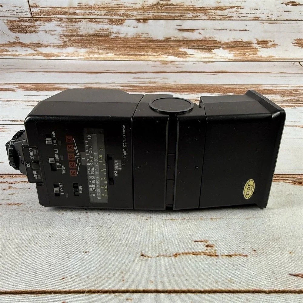 Pentax AF400FTZ Shoe Mount Flash for Film Cameras TTL Swivel Tilt Tested